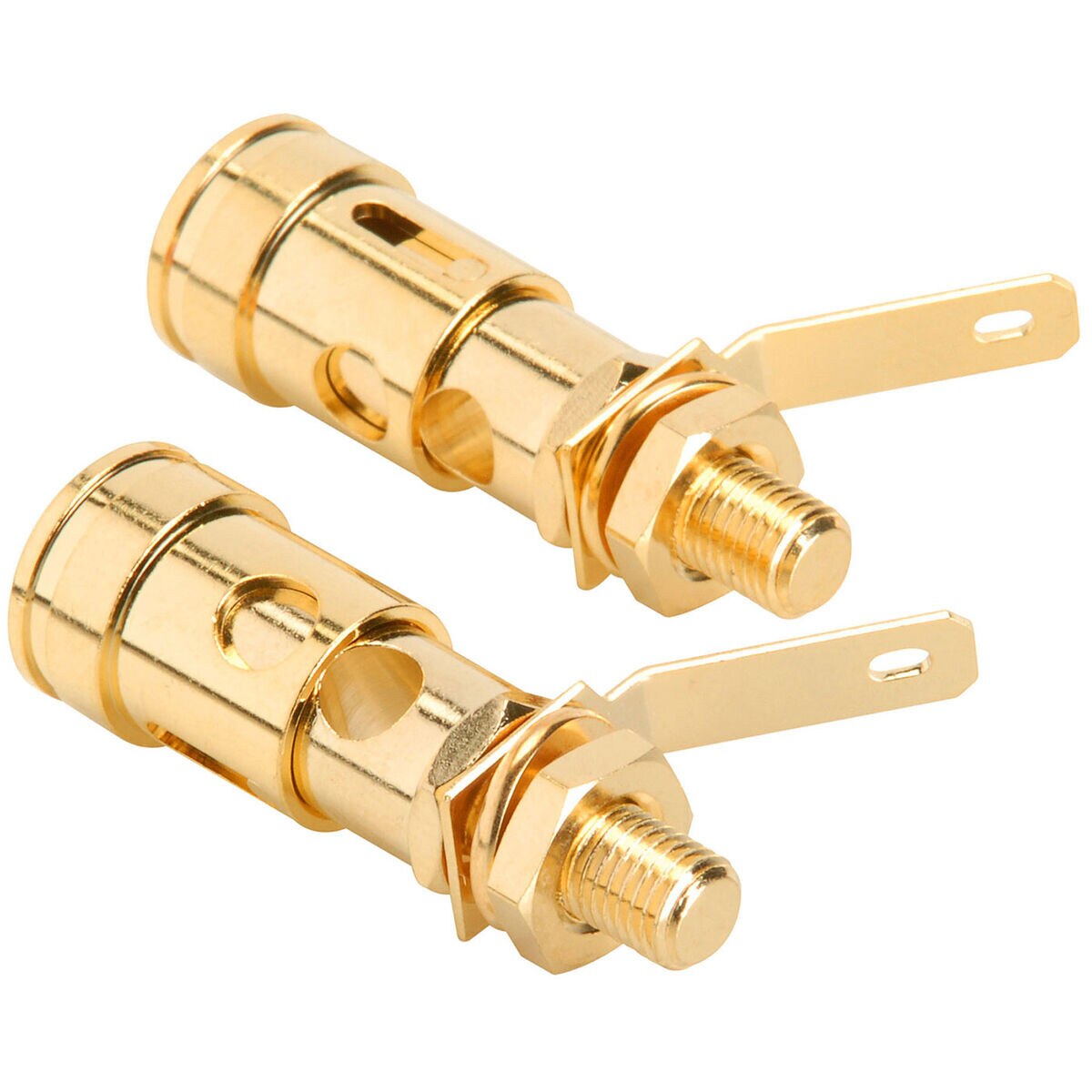 Parts Express Spring Loaded Binding Post Speaker Terminal Pair